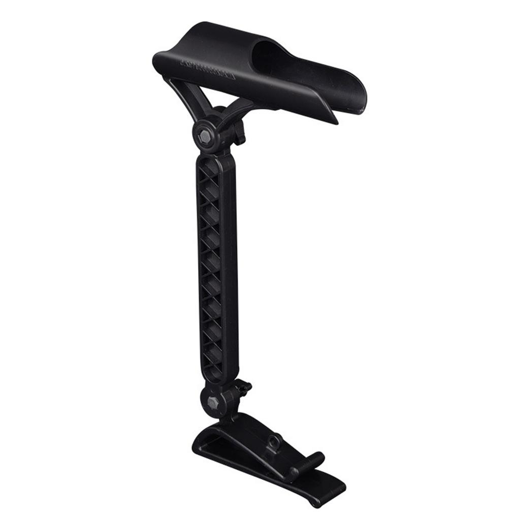 Fishing Pole Support Bucket Rod Holder Mount Bracket Portable Fishing Rod Stand Angle Adjustable Foldable Pole Holder