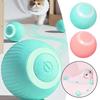 High Quality Smart Cat Toys Automatic Rolling Ball Electric Rotating Anti-Fall Silicone Dog Toy Shine Pet Anti-Bite Interac X4J3