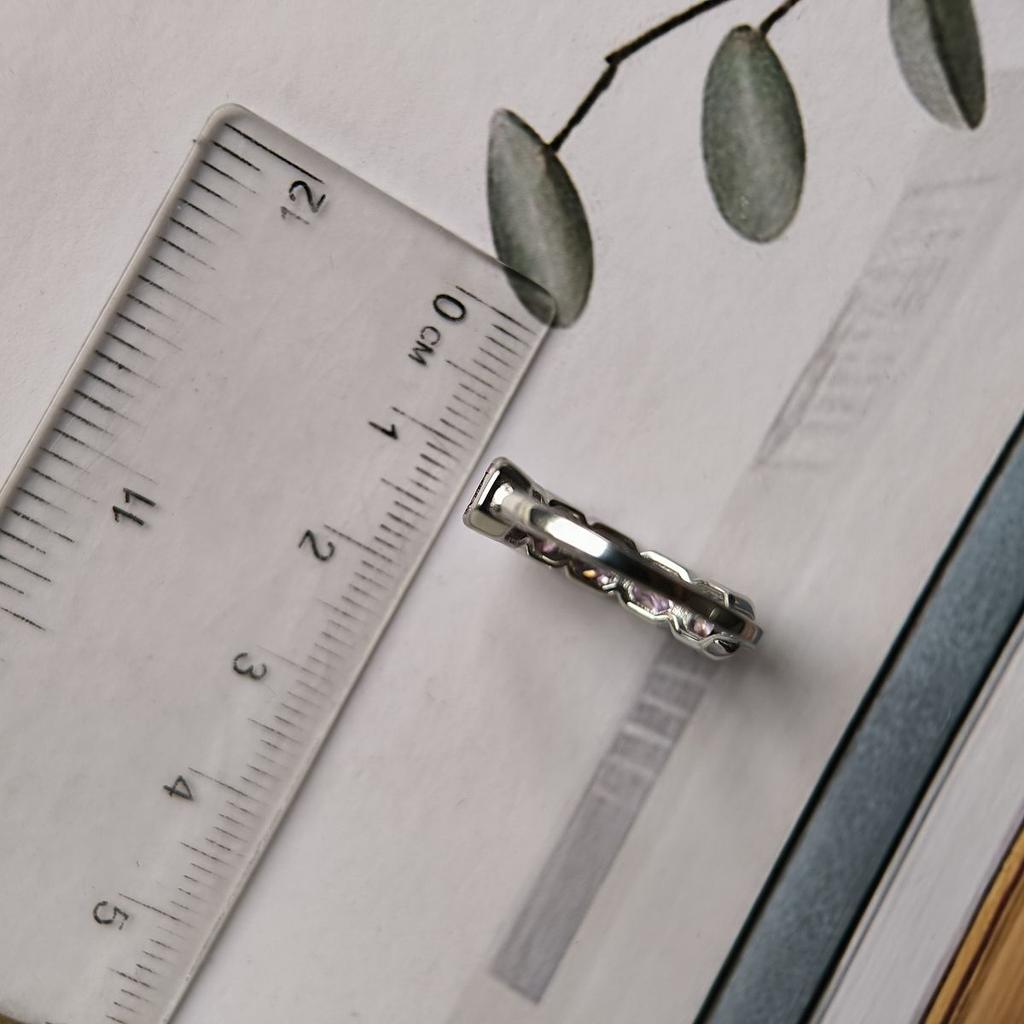 Silver Ring with Cubic Zirconia, Product Weight 3.48 G (60002297)