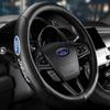 fypaj3 Ford leather Car steering wheel Cover For ford focus Mondeo Fiesta Transit Explorer F-150 Ranger Kuga Edge Fusion MK2 MK3 Car