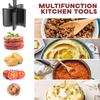 Измельчитель мяса Термостойкая толкушка Инструмент для гамбургерного мяса Антипригарная толкушка для картофеля Измельчитель говяжьего фарша и индейки Кухонные гаджеты