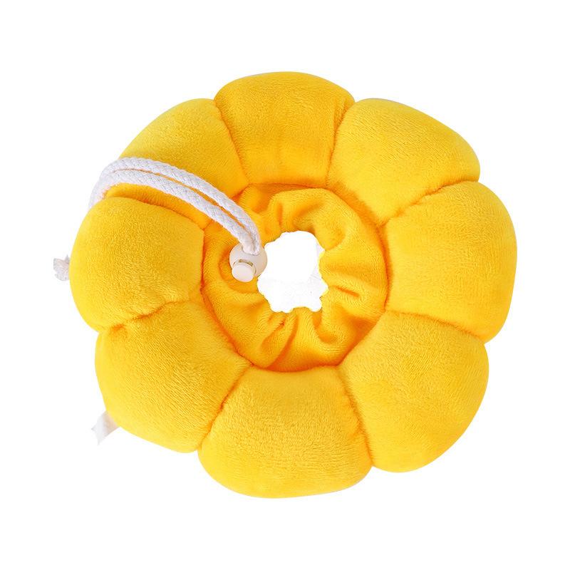 Sunflower Padded Elizabethan Collar for Cats Soft Anti Licking Pet Accessory