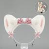 Anime Cosplay Cat Ears Tail Set Women Adult Costume Accessory Kawaii Maid Lolita Party Convention