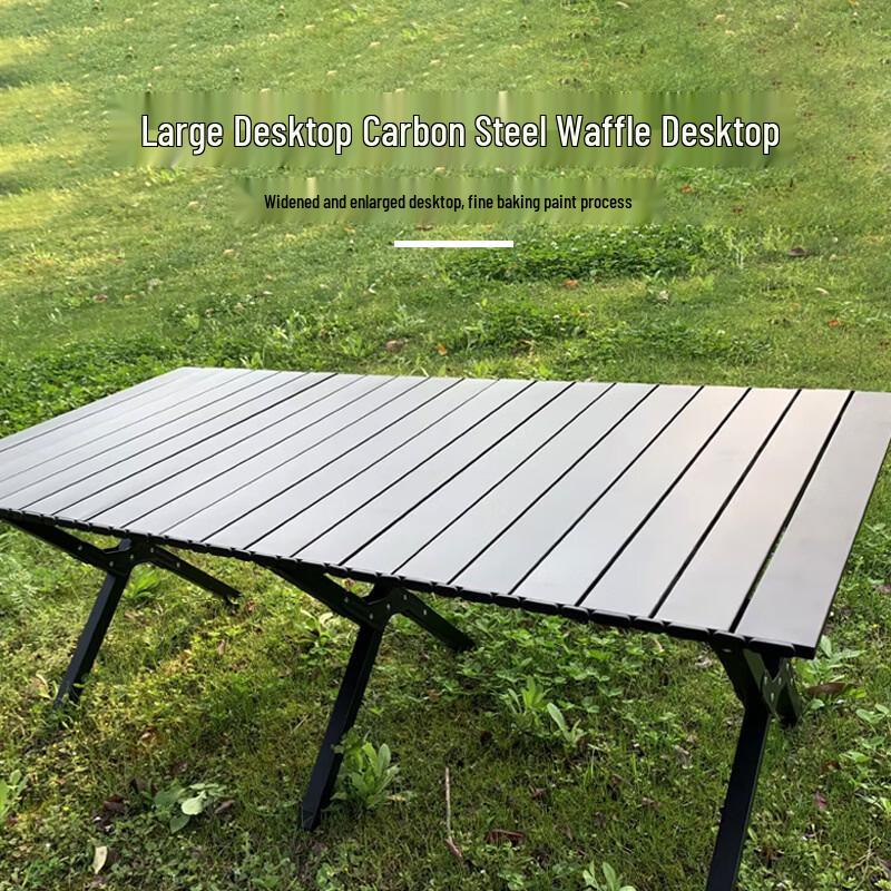 OIMG Outdoor Folding Egg Roll Table