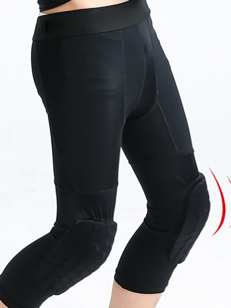 Детские компрессионные штаны для мальчиков, леггинсы для тренировок, баскетбольные компрессионные штаны