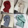 Coldproof Knitted Scarf Windproof Scarves Bib New Neck Wraps  Autumn and Winter