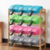 Polyester Shoes Storage Bags 6 Colors with Sturdy Zipper Home Shoes Organizer  Travel
