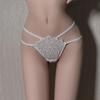 Эротические трусики сексуальные стринги женские кружевные прозрачные стринги с Т-образной спинкой и стринги сетчатые прозрачные с низкой талией