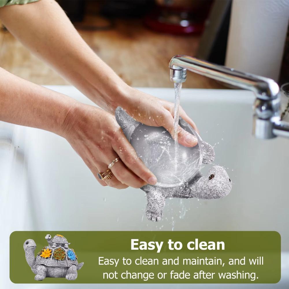 Heat Resistant Sea Turtle Ornament Washable Desktop Ash Container Father's Day Gifts