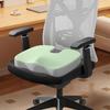 Foam Seat Cushion U Shape Ergonomic Support Breathable Polyester Filling Non-Slip Bottom for Office