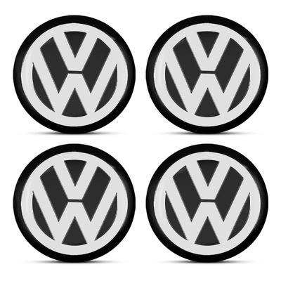 Для VW Volkswagen Jetta MK5 Golf 56MM Центральный колпачок ступицы колеса автомобиля Эмблема Колесо 3D Наклейка Для Volkswagen Golf-7 4 5 6 CC T-ROC Shar
