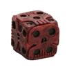 Scary Skull Dices Halloween Dices Skeleton Dices Cube Dices for Club Pub Halloween Party Outdoor Board Game Dices Toys
