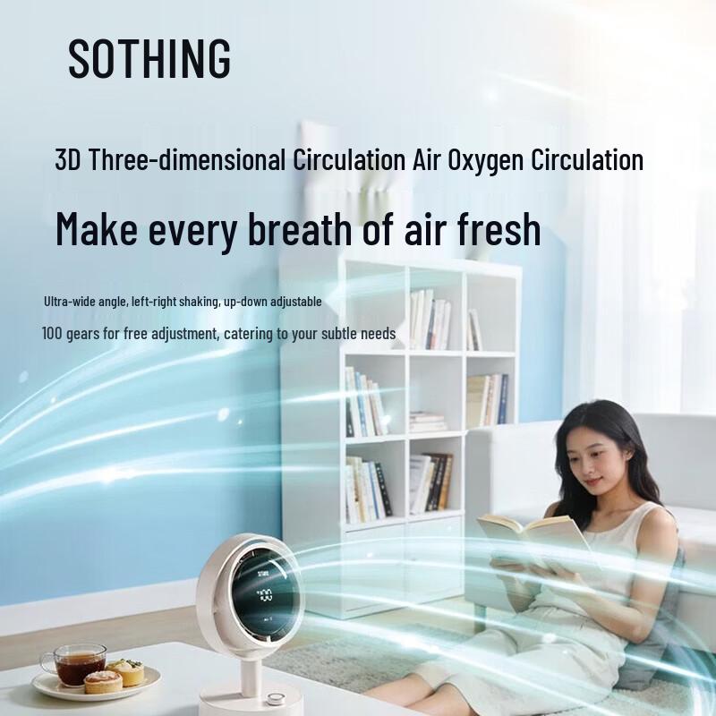 Тихий настольный вентилятор SOTHING Air 11