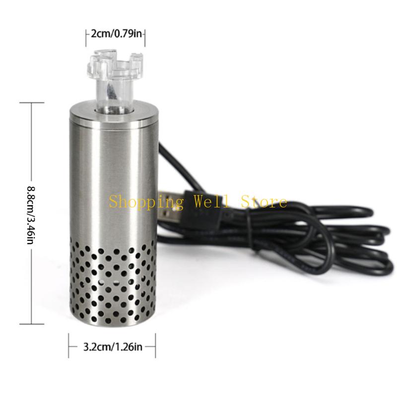 KX4B Компактные Аквариумы Удаление Масла Нержавеющая Сталь Электрический Инструмент для Очистки Воды