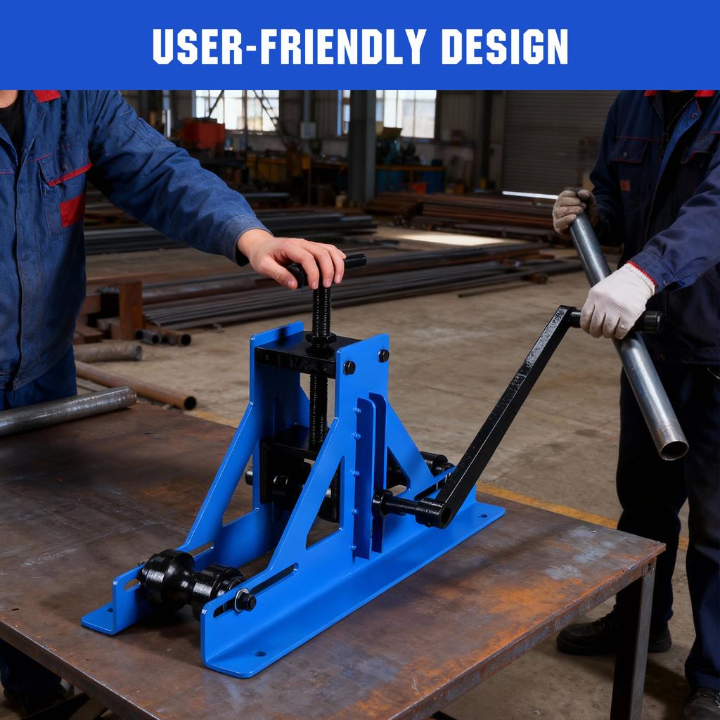 Ручной трубогиб для изготовления изделий из мягкой стали, меди и алюминия – Регулируемые роликовые инструменты для гибки стали