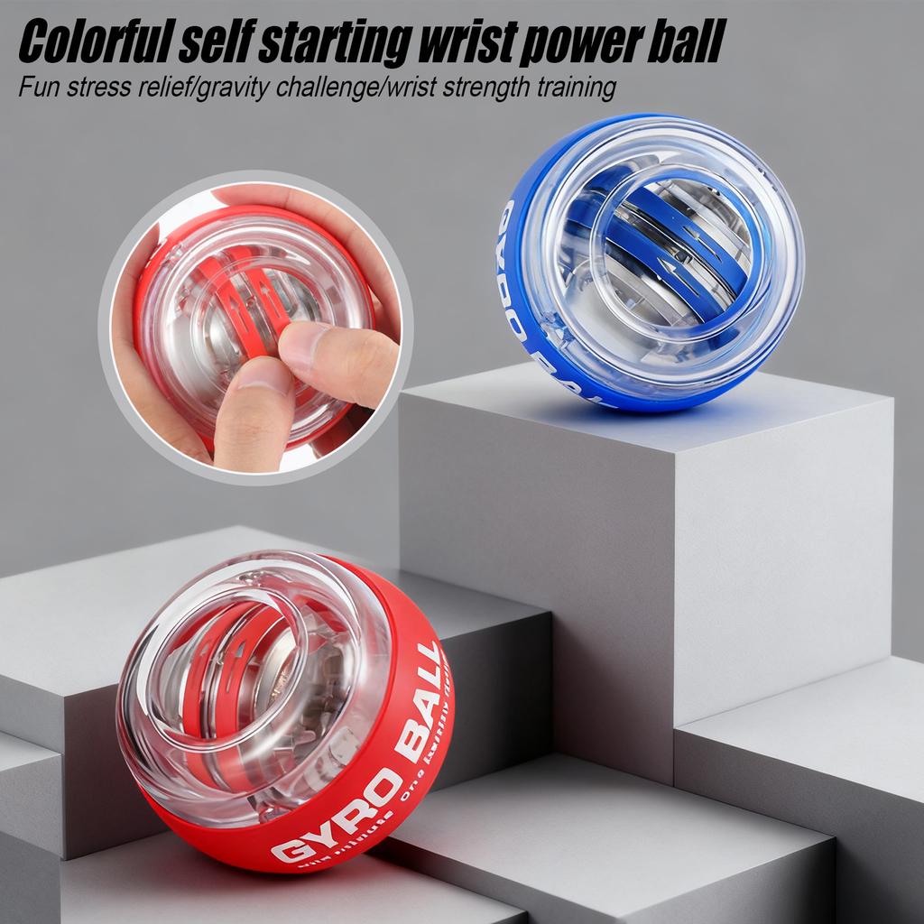 Arm Strength Ball, Wrist Strength Training Gyro Ball, Automatic Start Wrist And Arm Trainer, Used To Enhance Grip Strength And Exercise Arm Muscles