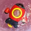 Q Version Shower Rotating Spray Rocket Water Splashing Handheld Showerhead Baby Shower Soothing Toy