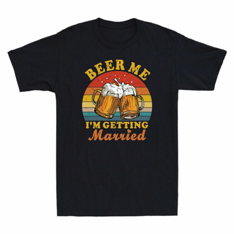 Married Funny Getting Me Beer Gift Im Beer Tshirt Wedding Unisexs Vintage Lovers