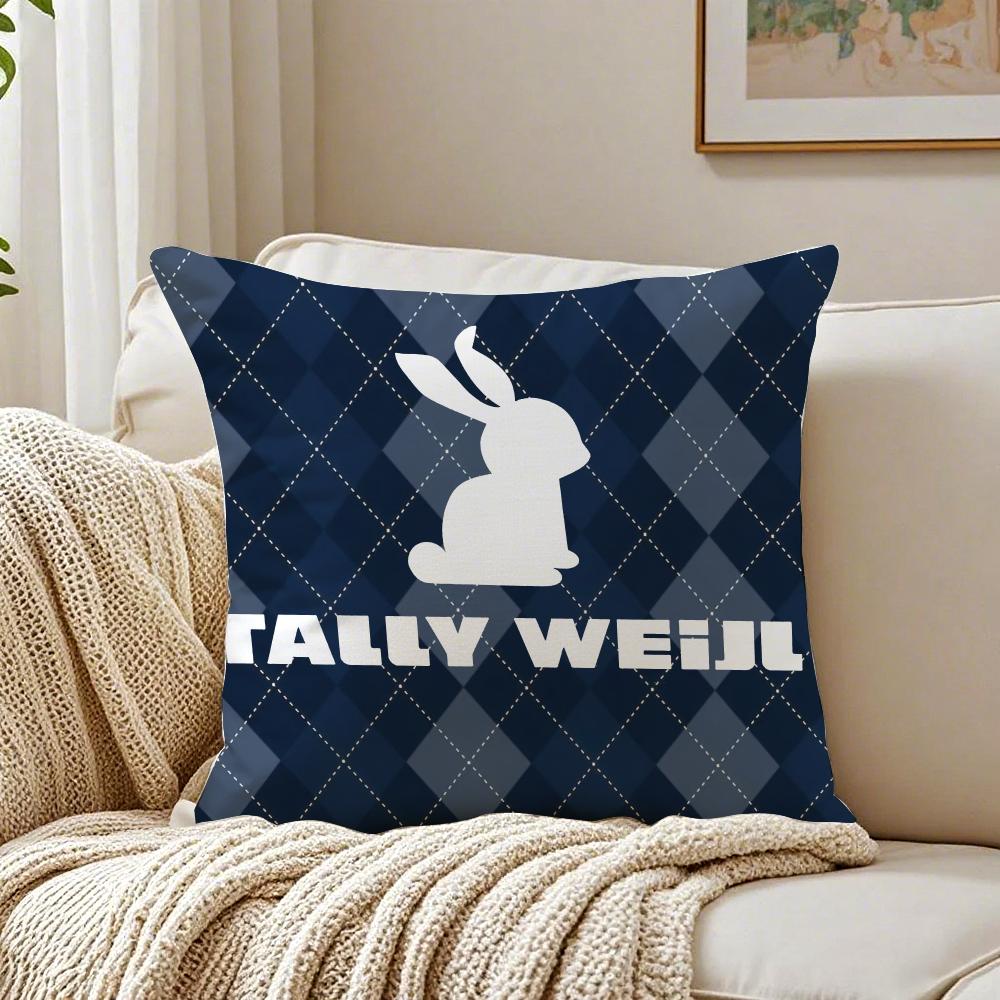 Cute Fashion Brand TTally WWeijl Cushion Cover Pillowcase Antidustmite living Room Sofa Decor Cushion Room