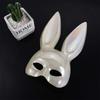 Rabbit Ears Mask Bunny Mask Half Face Mask Prom Party Supplies Women Half Mask Party Cosplay Props