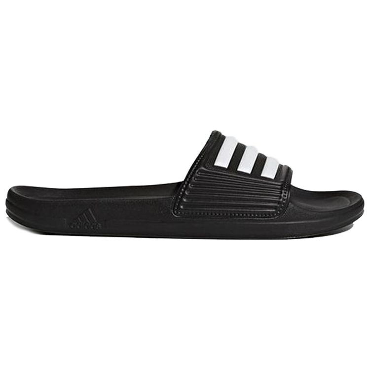 adidas Phaoxo Модные повседневные шлепанцы на пеночной подошве с резиновой подошвой, нескользящие, унисекс, черные, белые, AQ4761