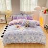 Washed Cotton Bed Four-piece Bed Sheet Quilt Cover Pillowcase