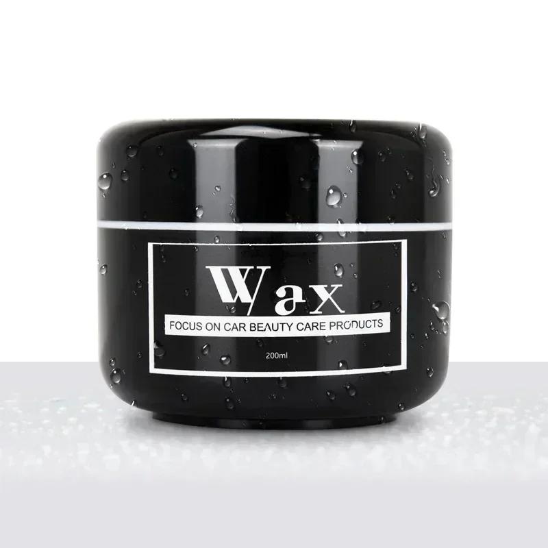 Натуральный бразильский карнаубский воск для полировки и удаления пятен, покрытие для автомобиля с защитой от царапин, твердый автомобильный воск 200 мл