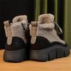 2025 Heightened Snow Boots Women's Plush Winter New Women's Boots Versatile and Warm Thick Soled Fashion Short Boots Botas