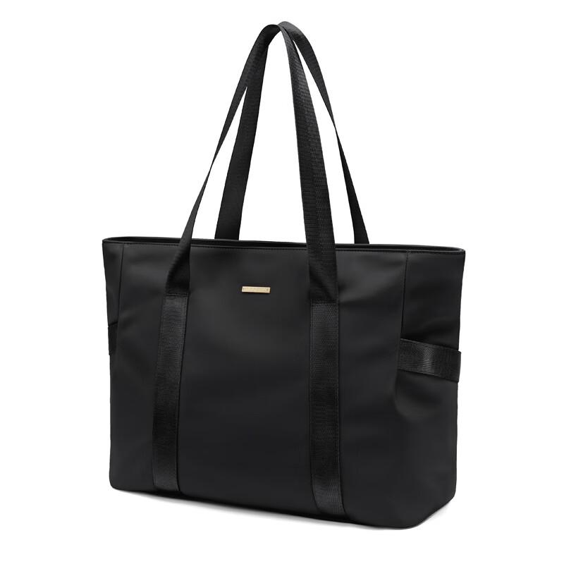 GOLF Shoulder Bag, Handbag, Versatile Commuter Tote Bag, 16-Inch Laptop Bag, Black