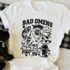 Ретро Футболка Bad Omens Greatest Hits, Винтажная Футболка Bad Omens 2026 для Рок-Фанатов