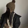 Women'S Knitted Hat Autumn And Winter  Warm Earmuffs Korean Style Hat