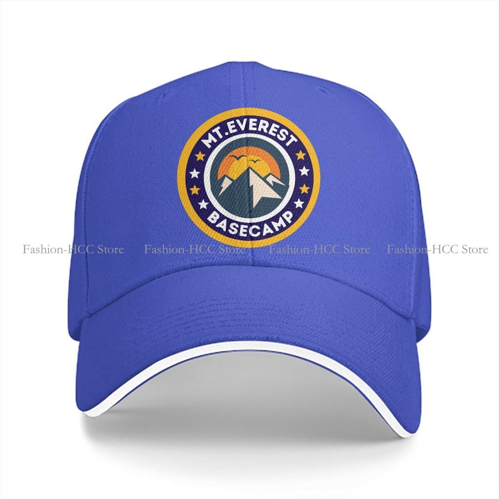 Everest Base Solid Color Baseball Caps Peaked Cap Camp Camping Sun Shade Hats Men Women
