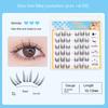 Makeup Self-adhesive Lash Clusters Sweet Glue Free Fake Lashes False Eyelash Clusters  Women/Girls