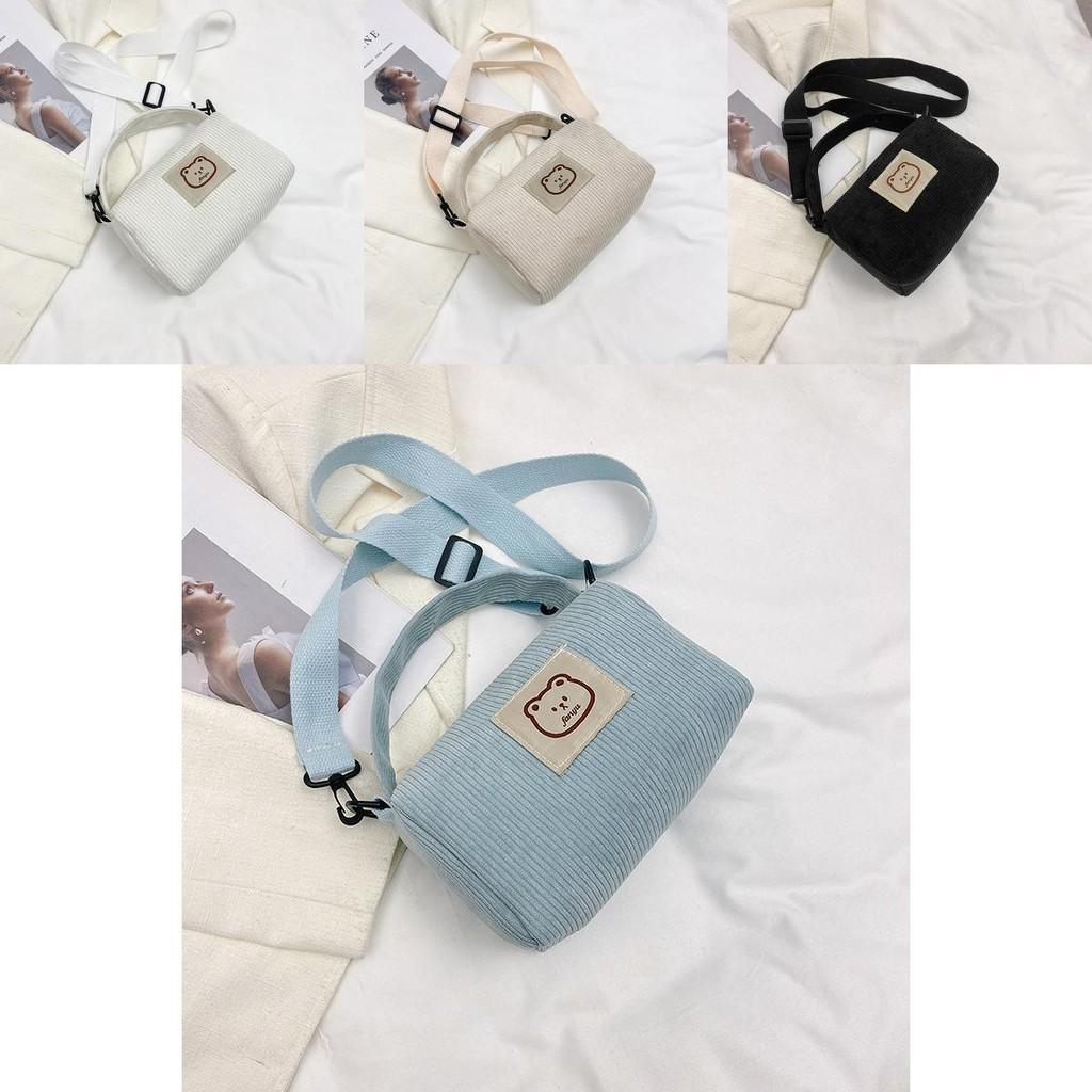 Trendy Corduroy Handbag For Women Fashionable Casual Crossbody Bag 2023 Design