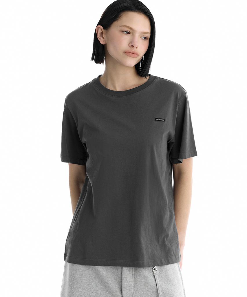 Футболка Teulimingbeodeu Essential Regular-Fit [Угольный]