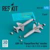 Reskit 2 Детали для пластиковой модели 1/72 Ракета класса «воздух-поверхность» AGM-142 Popeye/Have-Napp, Детали, RSK72-0517 (Самолет)