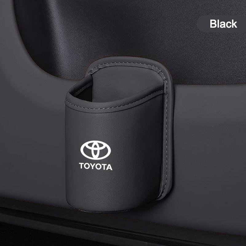 Suitable for Toyota car door cup holder, rear seat cup holder, leather storage, Corolla, Yaris, Prius, Camry, Auris Avensis car  AJ6