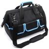 Tool Tool Storage Tool Bag with Shoulder Large Wide Reinforced Multifunctional Bag, Bag, Strap, Capacity, Opening, Bottom, Lightweight, Durable,