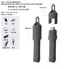 2Pcs USB4 Keychain Type-C Short Cable PD 240W 80Gbps, Portable Power Bank Fast Charge