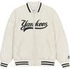 New MLB Varsity New York Yankees Down Jacket Unisex White 3ADJV0346-50CRD