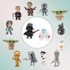 Movie Mini Action Figure Master Yoda 14 Pcs Set Darth Vader Toys Kids
