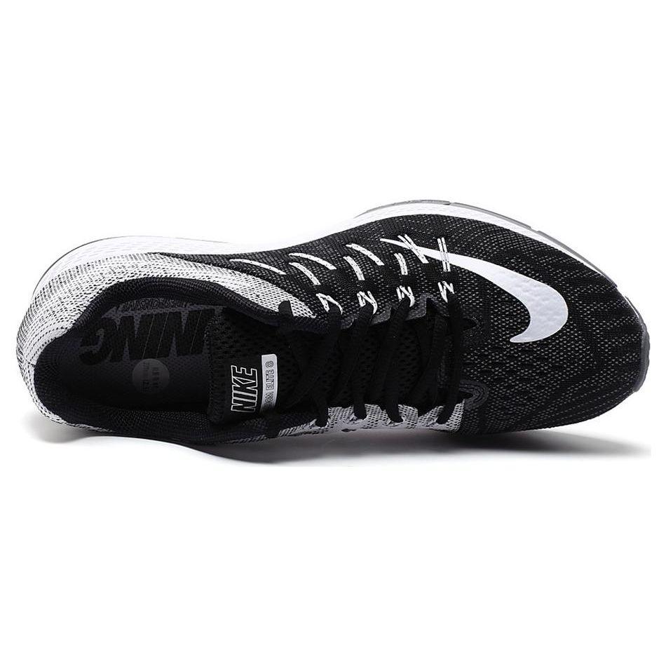 Nike Мужские кроссовки Air Zoom Elite 8 Oreo Черный Белый Серый Волк 748588-001