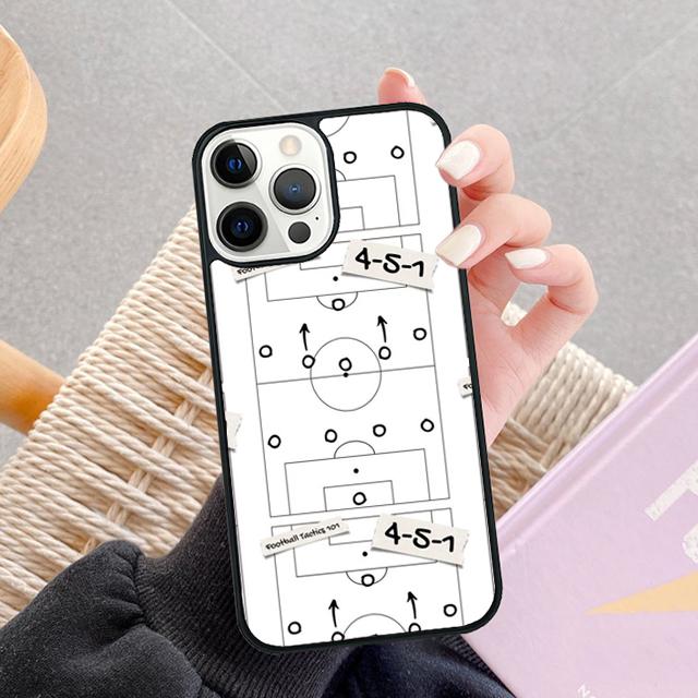 Чехол для телефона «Тактика футбола» для iPhone 17 Air 13 12 14 15 16 Чехол для Apple Pro Max Plus