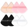 Triangle Velvet Powder Puff Make Up Sponges for Face Eyes Contouring Shadow Seal Cosmetic Foundation Makeup Tool