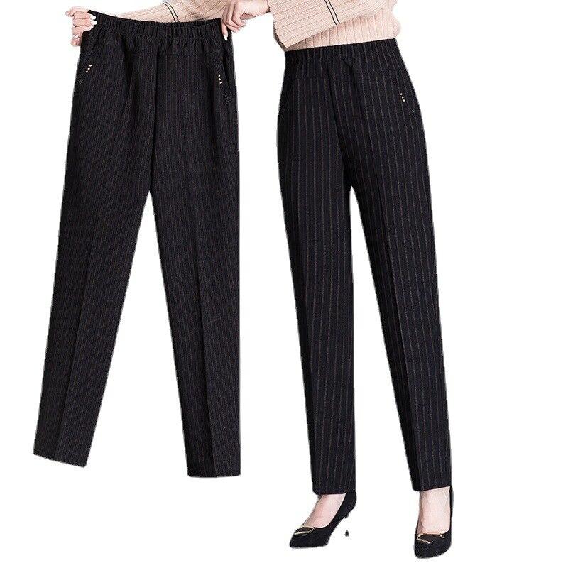 Oversize Casual Pants Women 2022 Long Loose Pants Hight Waist Womens New Spring/autumn Trousers Female Stretch Pants XL-8XL