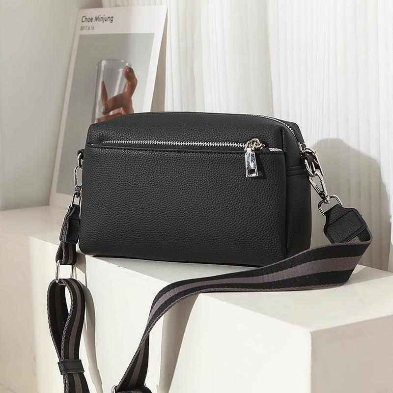 Ielgy Large-Capacity Cross-Body Ladies One-Shoulder Small Square