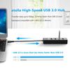 Atolla USB USB Алюминиевый USB-хаб Расширитель 5 Гбит/с Данные Легкий и Совместимый с iPad и для Удаленной Работы, 4-портовый USB 3.0 Хаб, Сплав, Хаб, Высокоскоростной