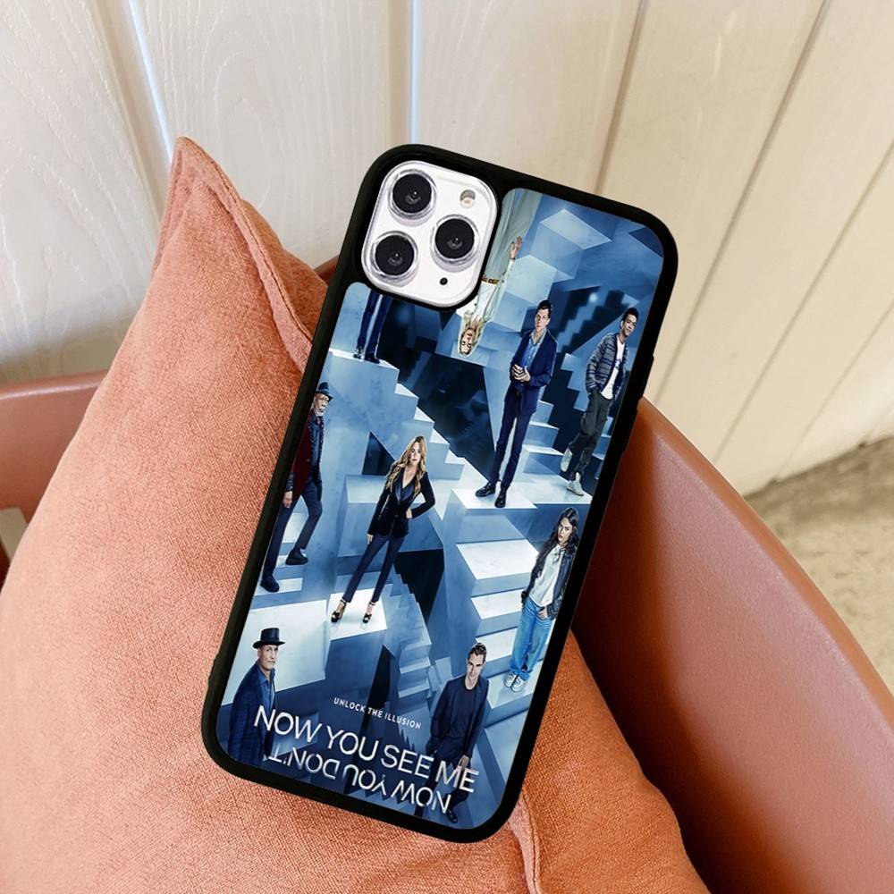 Movie N-Now You See Me Phone Case Wireless Charging PC+TPU For iPhone 11 12 13 14 15 16 17 Pro Max Plus case