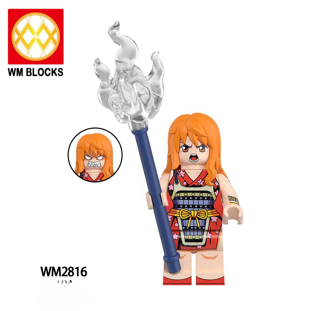 WM6195 Movie TV Anime Models Action Building Blocks Figures Toy