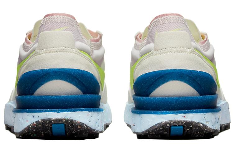 Nike Кроссовки Waffle One Crater Белый/Зеленый/Синий Женские DJ9640-100